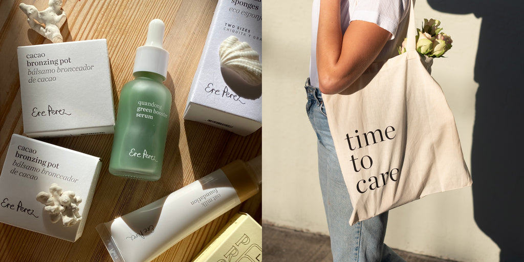 cerrar el ciclo de residuos de belleza