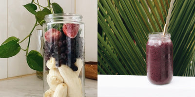 ¡delicioso súper smoothie!