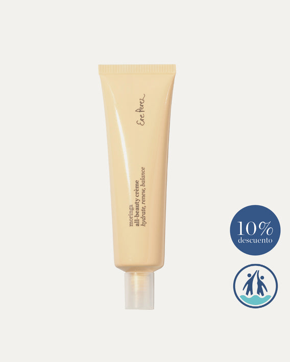 crema facial con moringa