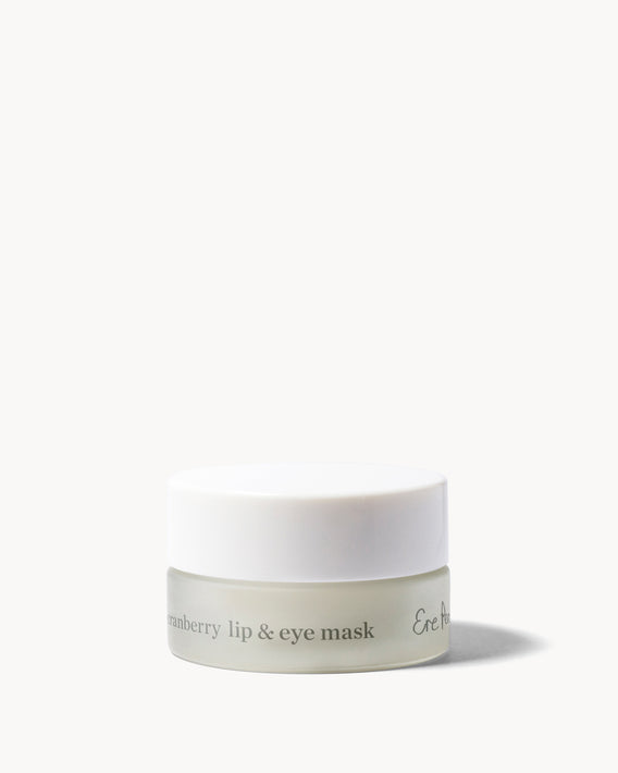 crema con arándano para labios y ojos