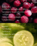 crema con arándano para labios y ojos