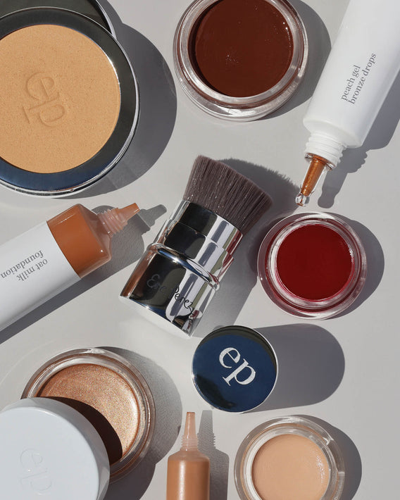 brocha eco vegana kabuki retractil