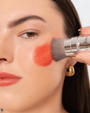 brocha eco vegana kabuki retractil