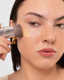 brocha eco vegana kabuki retractil