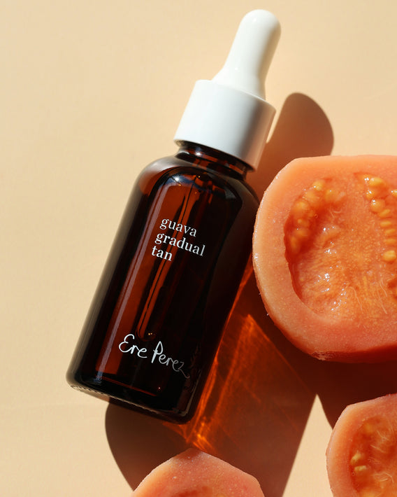 Bronceador gradual de guayaba