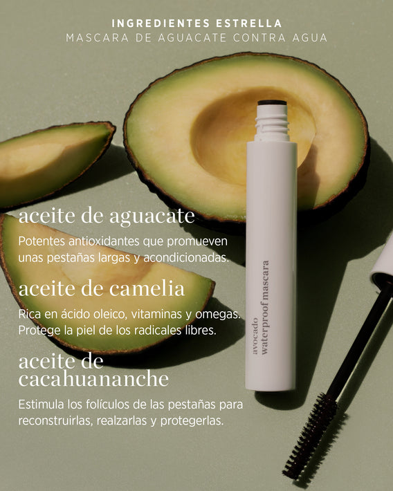 mascara de aguacate contra agua