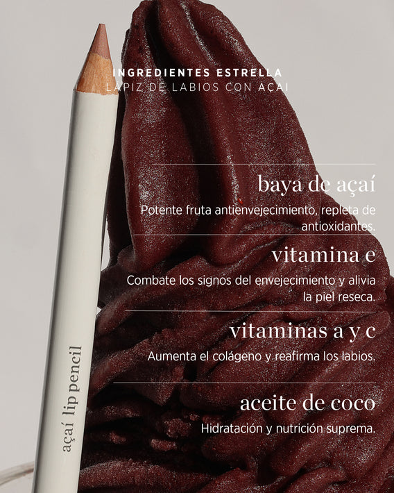 lápiz de labios con açaí
