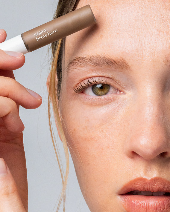 mascara para cejas con argán