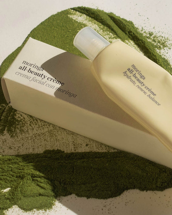 crema facial con moringa