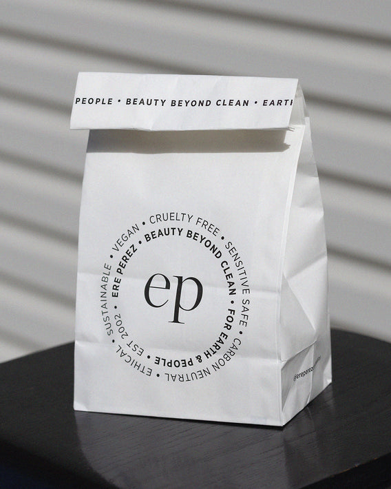 bolsa de papel blanca ep - individual