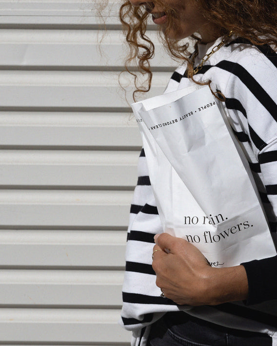 bolsa de papel blanca ep - individual