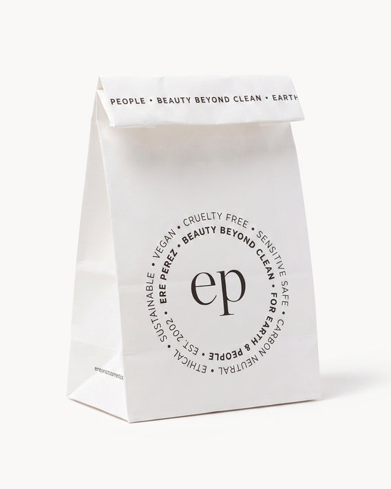 bolsa de papel blanca ep - individual