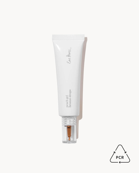 gel bronze con durazno