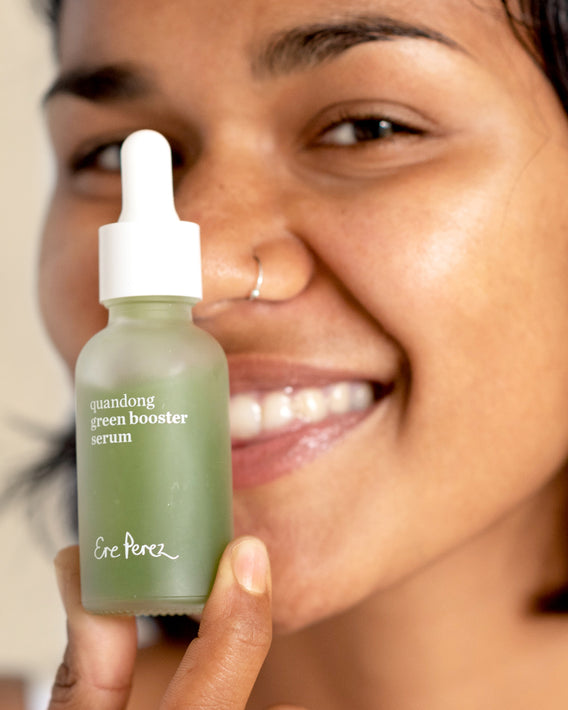 suero verde hidratante