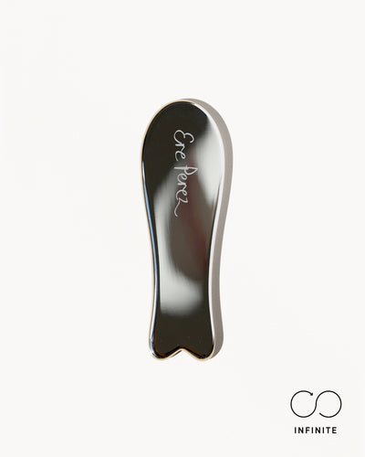 Guasha facial de acero