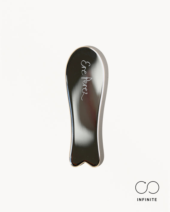 Guasha facial de acero