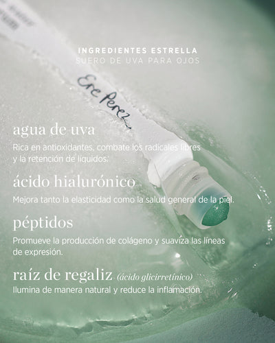 suero de uva para ojos