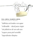Características del agua micelar con ginkgo en tabletas Ere Perez