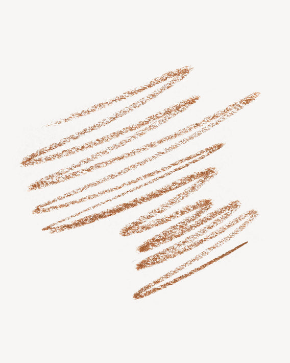 lápiz de cejas con almendras