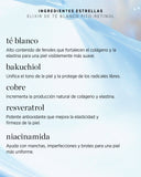 Ingredientes naturales del elixir de té blanco con fito-retinol Ere Perez