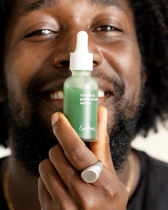 suero verde hidratante