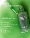 Ingredientes naturales del suero verde hidratante Ere Perez