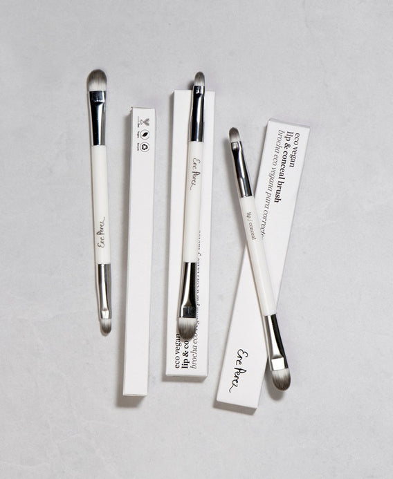 Ere Perez Brocha de Belleza Eco Vegana para Corrector y Labios