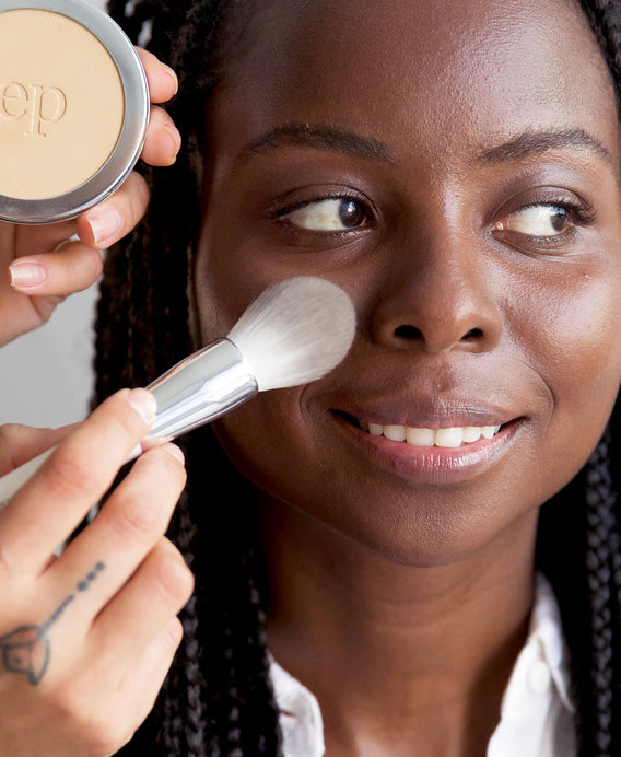 polvo translúcido de maíz