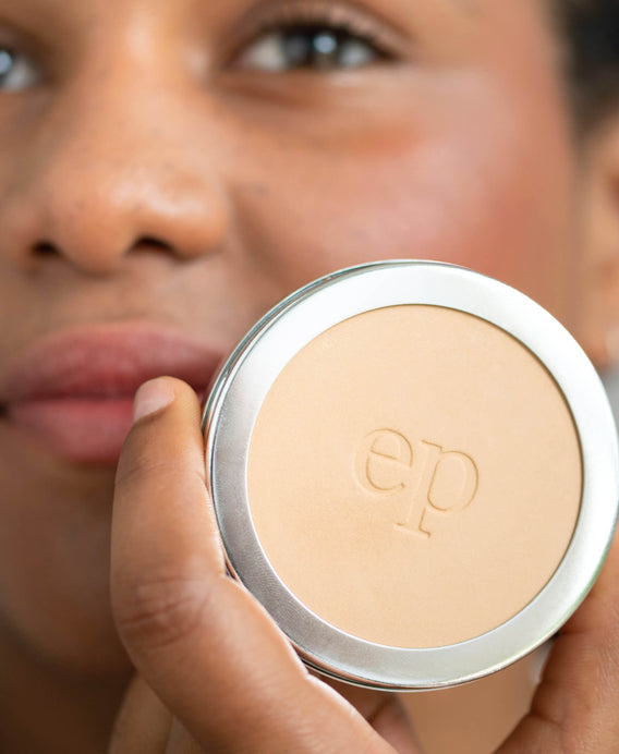 polvo translúcido de maíz