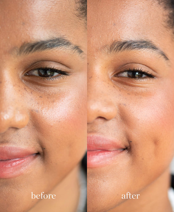 polvo translúcido de maíz