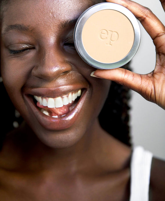 polvo translúcido de maíz