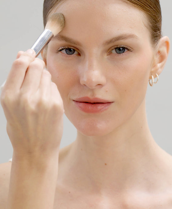 polvo translúcido de maíz