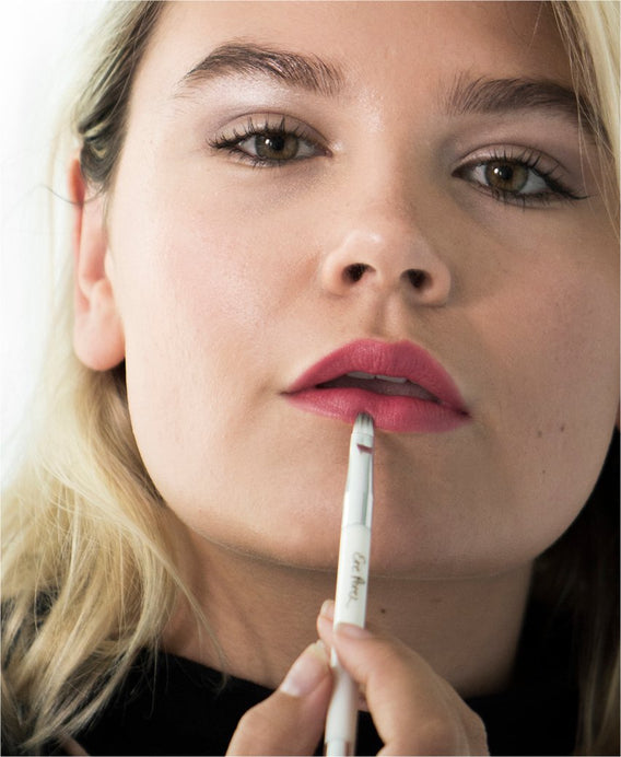 Ere Perez Brocha de Belleza Eco Vegana para Corrector y Labios